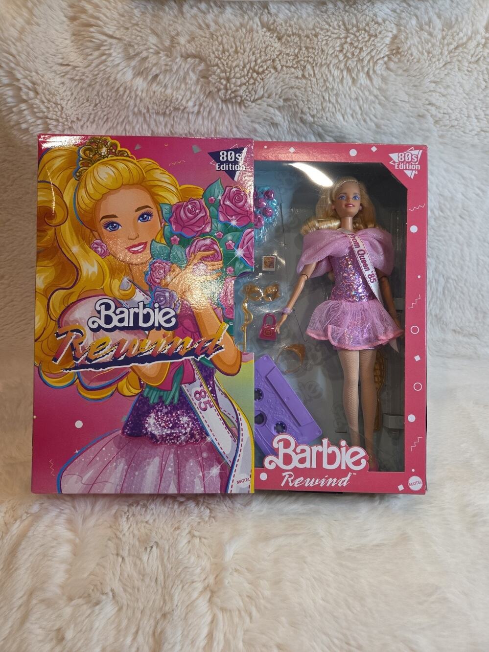 Barbie Rewind Prom Night Barbie Signature Doll 80s Retro 2022 Mattel HJX20